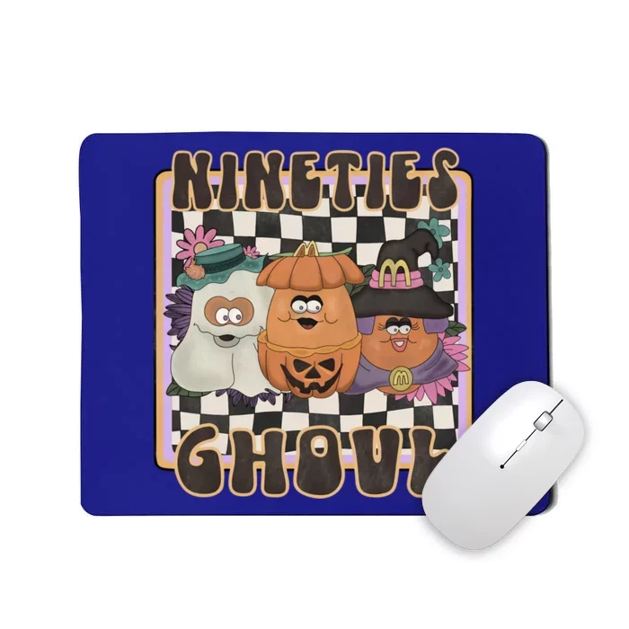 Nineties Ghoul Chicken Nugget Halloween 90S Nostalgia Gift Mousepad