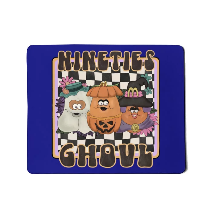 Nineties Ghoul Chicken Nugget Halloween 90S Nostalgia Gift Mousepad