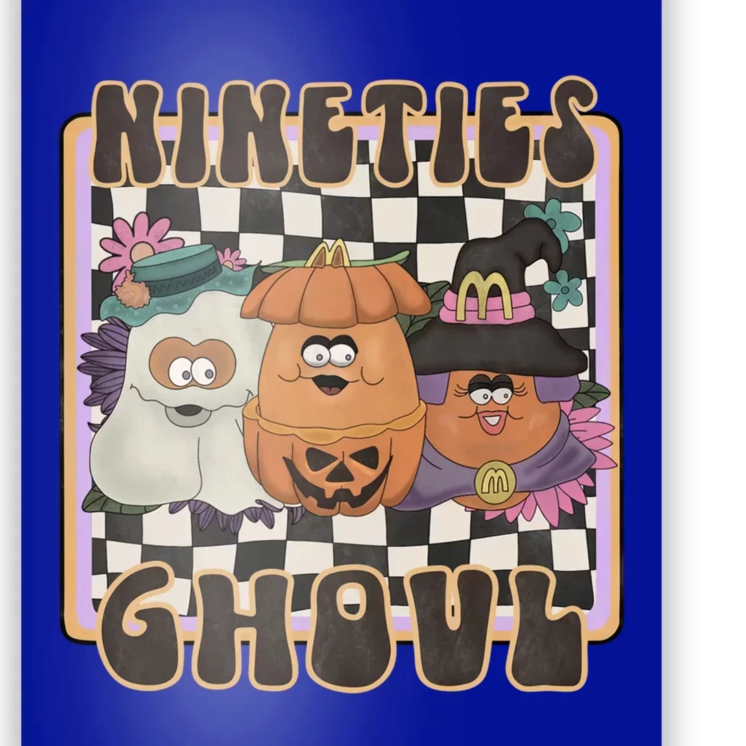 Nineties Ghoul Chicken Nugget Halloween 90S Nostalgia Gift Poster