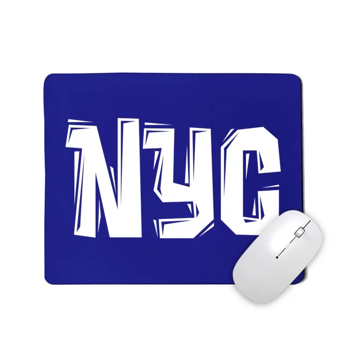 Nyc Gift Cool Hooded Gift College New York City Mousepad