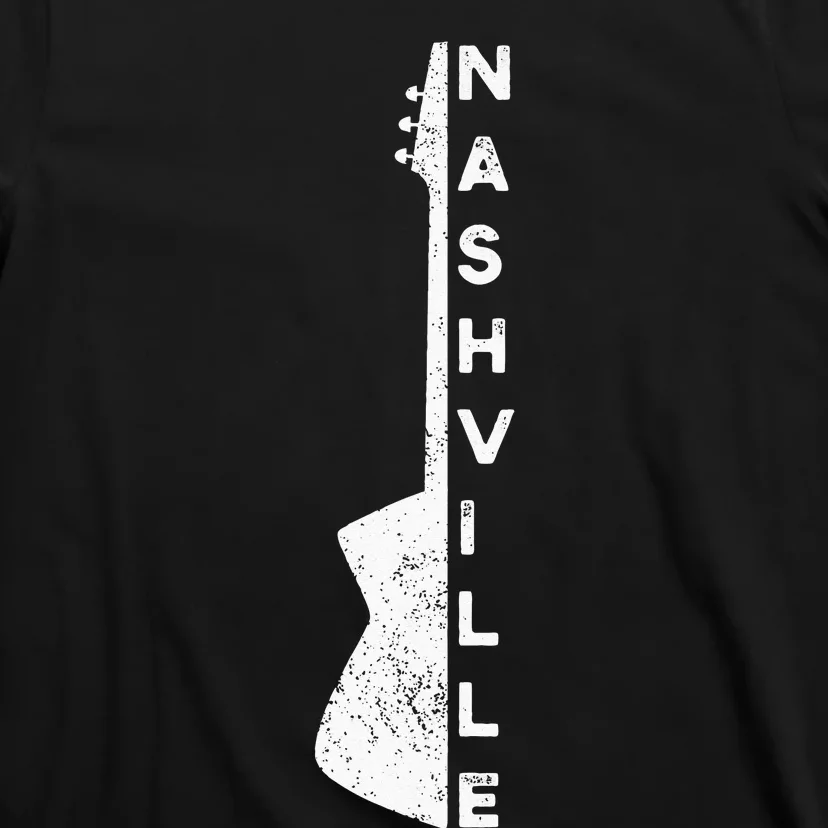 Nashville Guitar Country Music Lovers Gifts For Fathers Day T-Shirt