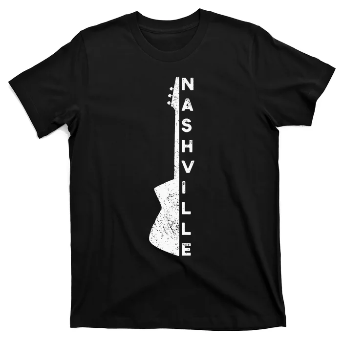 Nashville Guitar Country Music Lovers Gifts For Fathers Day T-Shirt