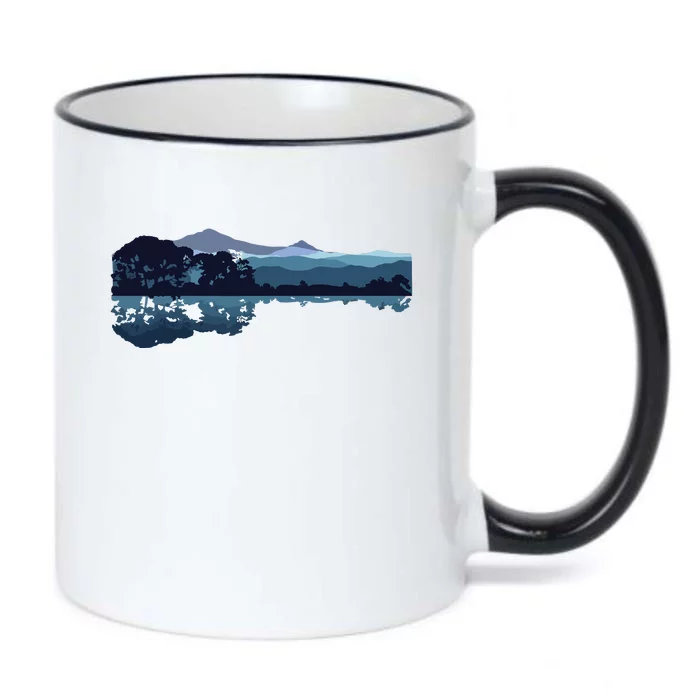 Nature Guitar Cute Music Environment Lovers Tee Gift Black Color Changing Mug