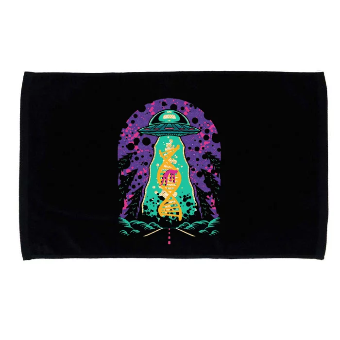 National Genetic DNA Day UFO Believe Woman Microfiber Hand Towel