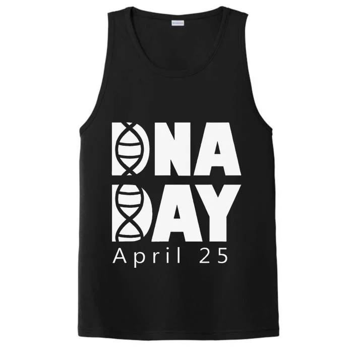 National Genetic DNA Day Woman Cute Performance Tank