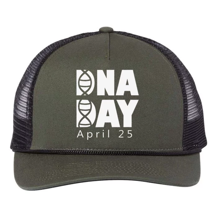 National Genetic DNA Day Woman Cute Retro Rope Trucker Hat Cap