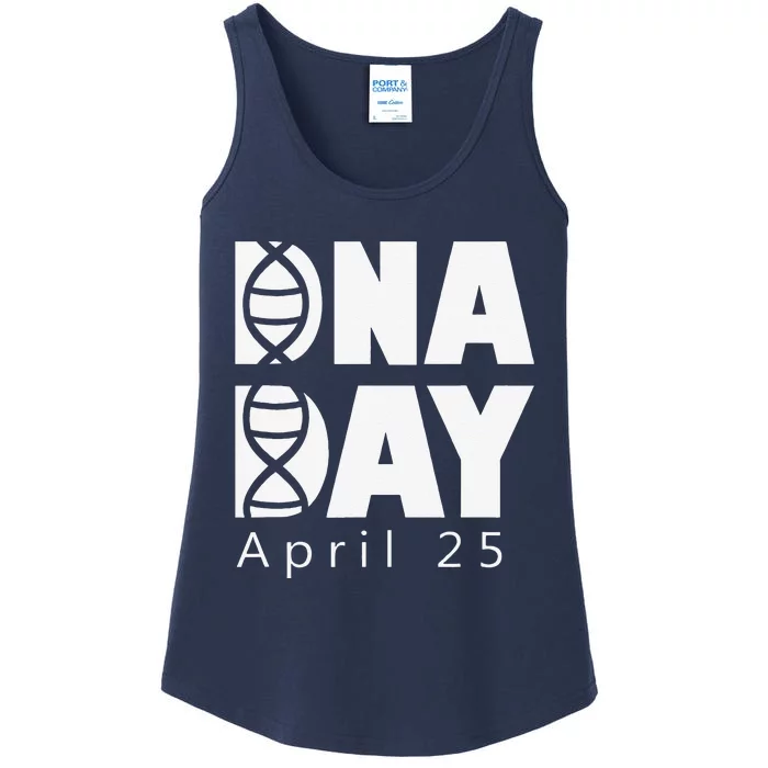 National Genetic DNA Day Woman Cute Ladies Essential Tank