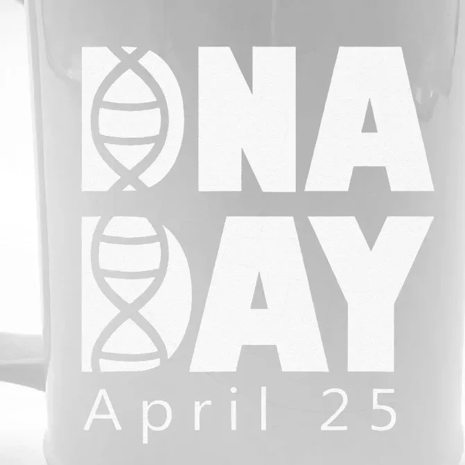 National Genetic DNA Day Woman Cute Front & Back Beer Stein