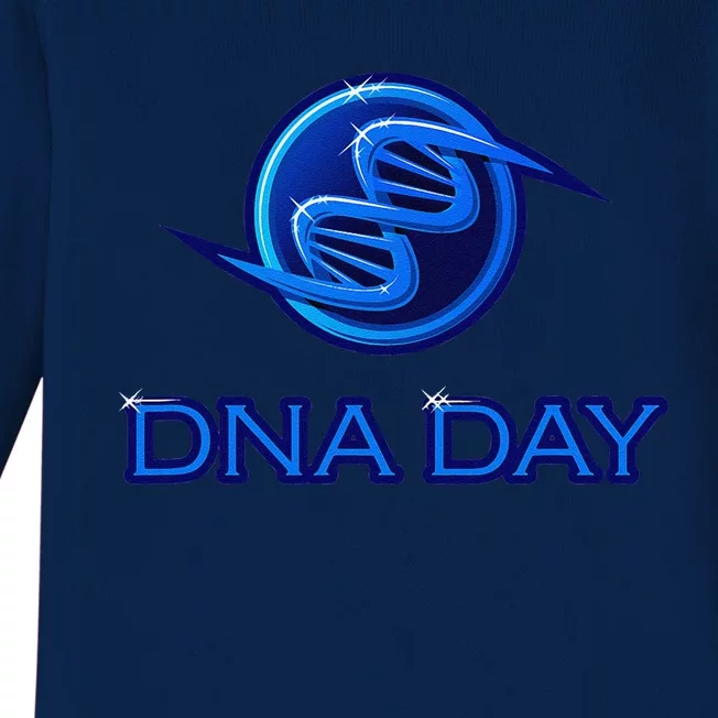 National Genetic DNA Day Woman Gift Baby Long Sleeve Bodysuit