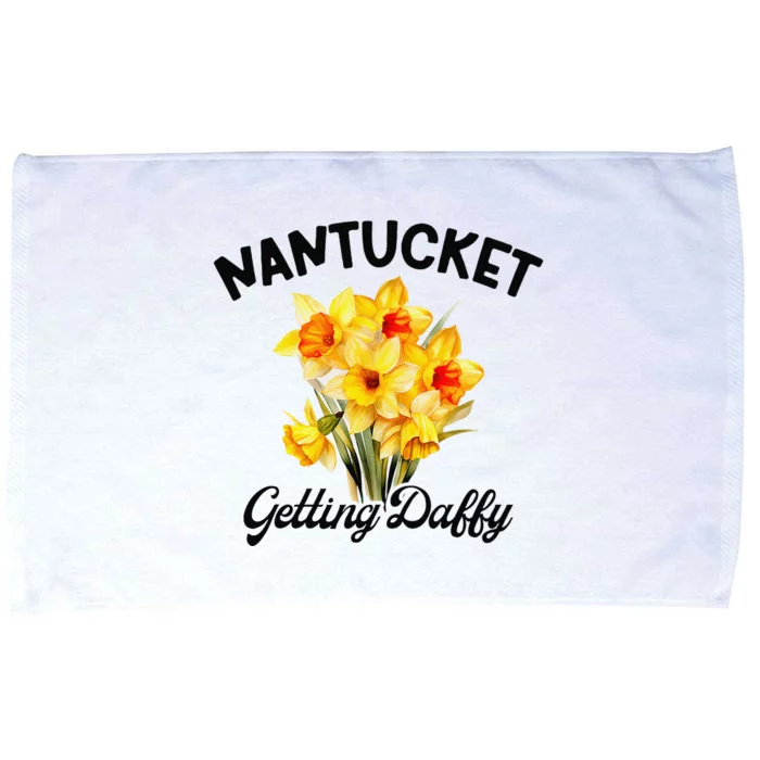 Nantucket Getting Daff.Y Daffodils Festival Microfiber Hand Towel