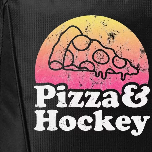 No Game Day Without Pizza, Hockey Fan City Backpack