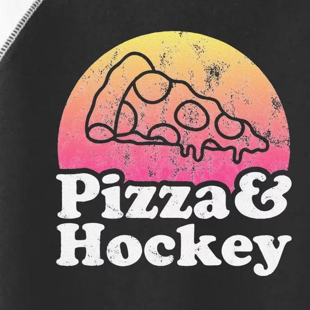 No Game Day Without Pizza, Hockey Fan Toddler Fine Jersey T-Shirt