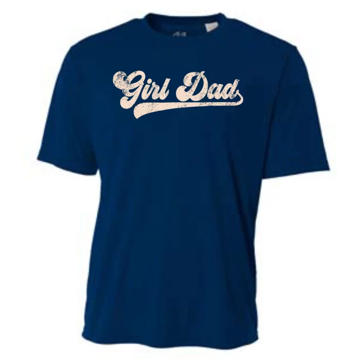 New Girl Dad of Girl Daddy Gifts Father's Day Cooling Performance Crew T-Shirt