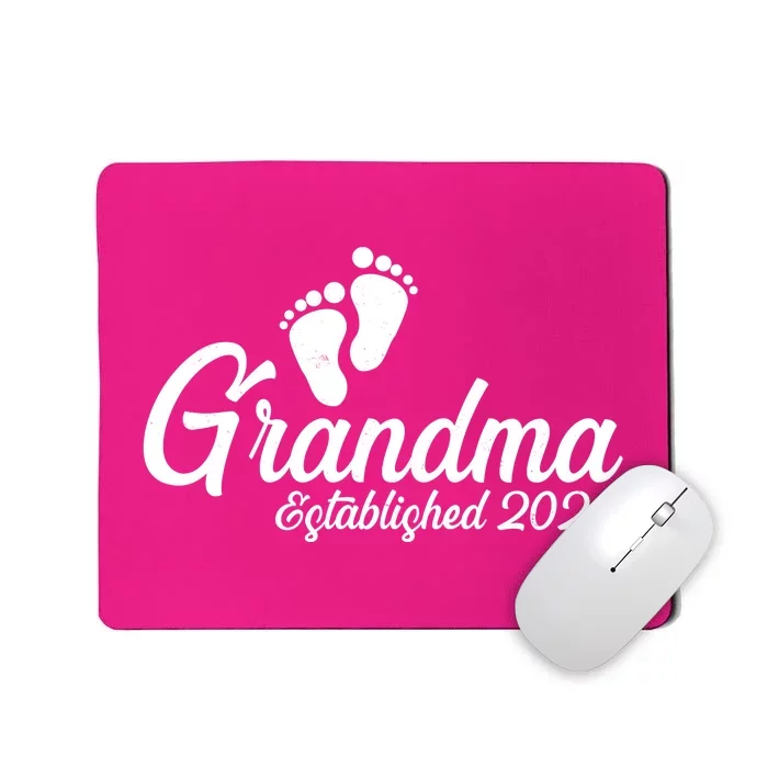 New Grandma Established 2024 Family Mousepad