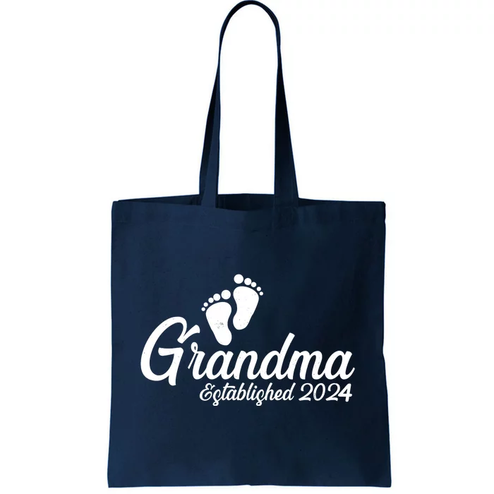 New Grandma Established 2024 Family Tote Bag