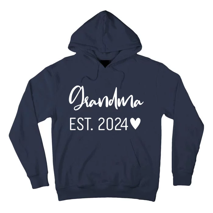 New Grandma Est. 2024 Tall Hoodie