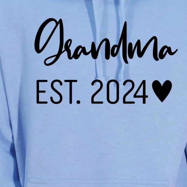 New Grandma Est. 2024 Unisex Surf Hoodie