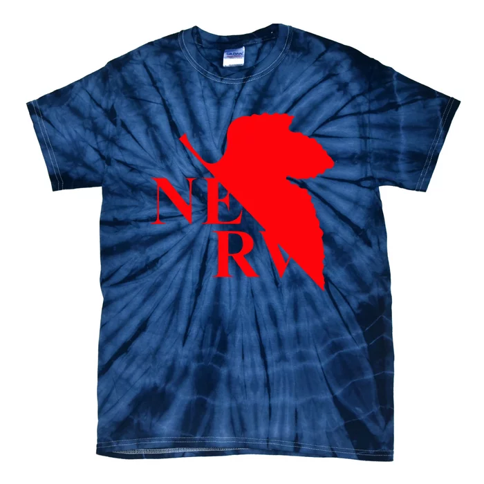 Neon Genesis Evangelion Nerv Logo Tie-Dye T-Shirt