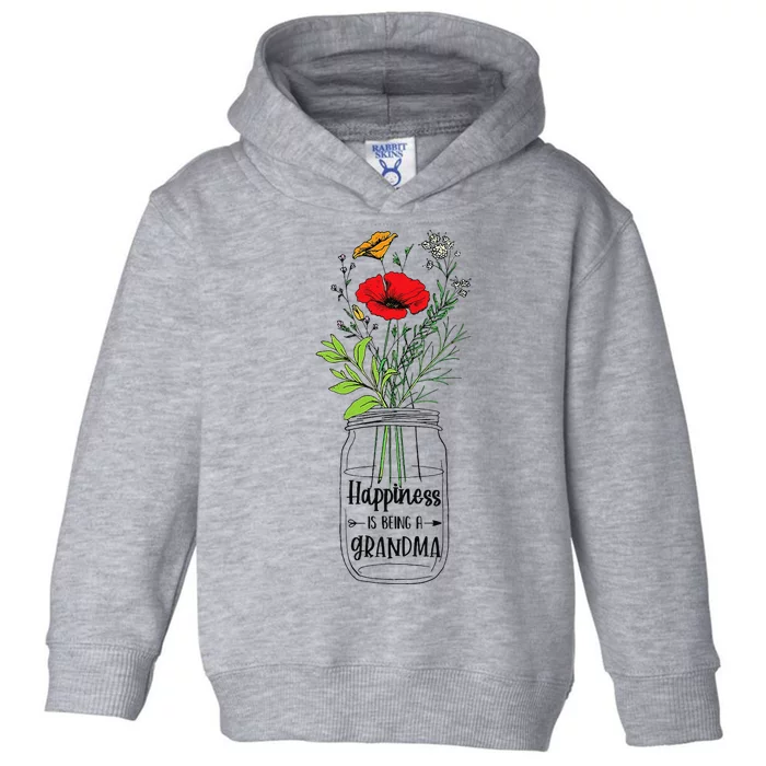 New Grandma for  Happiness Is Being A Grandma Toddler Hoodie