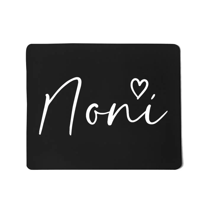 Noni Gifts For Women Grandma Heart MotherS Day Noni Mousepad