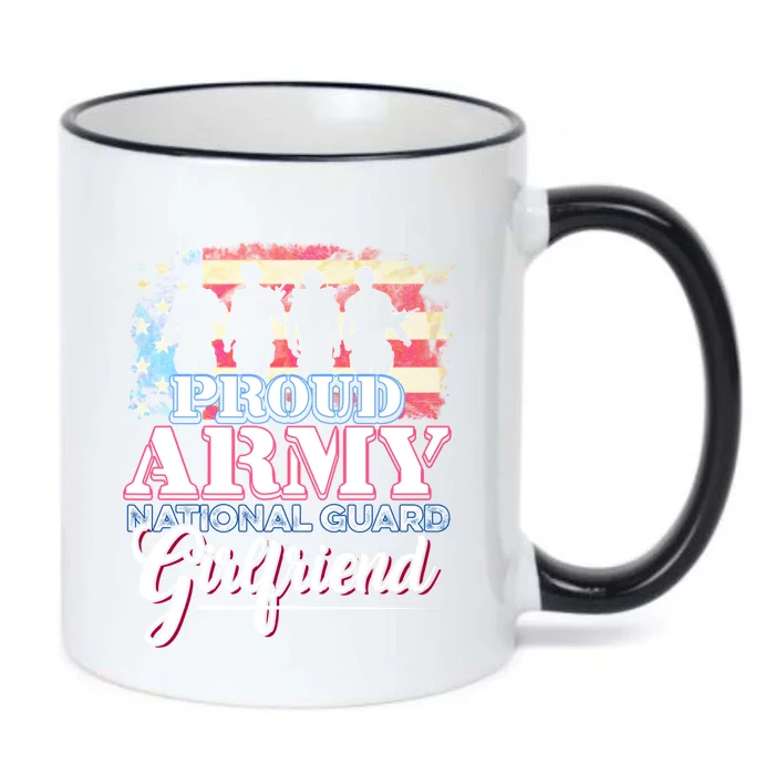 National Guard Friend Cool Gift Proud Army National Guard Funny Gift Black Color Changing Mug