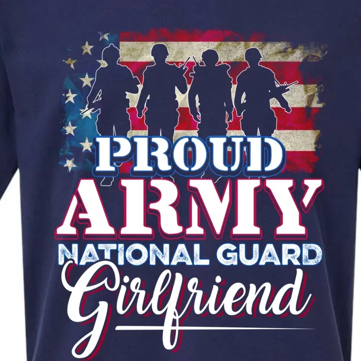 National Guard Friend Cool Gift Proud Army National Guard Funny Gift Sueded Cloud Jersey T-Shirt