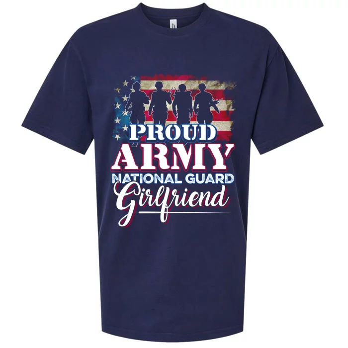 National Guard Friend Cool Gift Proud Army National Guard Funny Gift Sueded Cloud Jersey T-Shirt