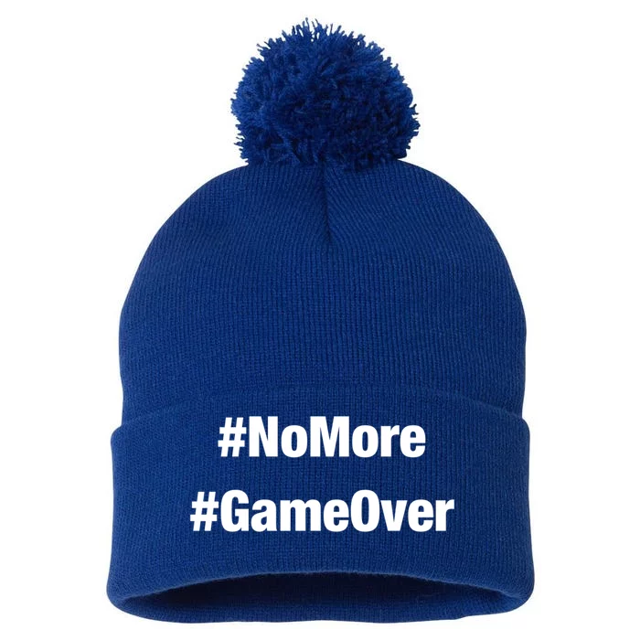 #Nomore #Gameover Gift Pom Pom 12in Knit Beanie