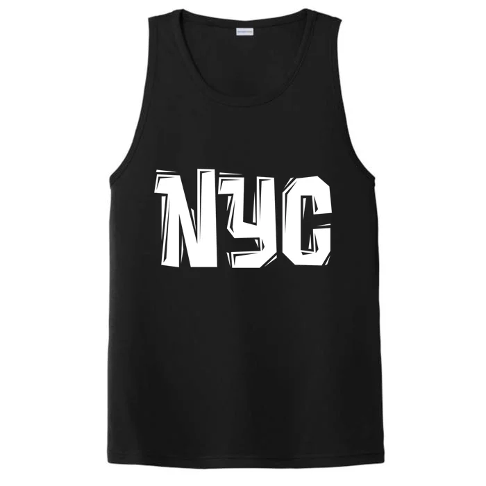 Nyc Great Gift Cool Hooded Gift College New York City Performance Tank