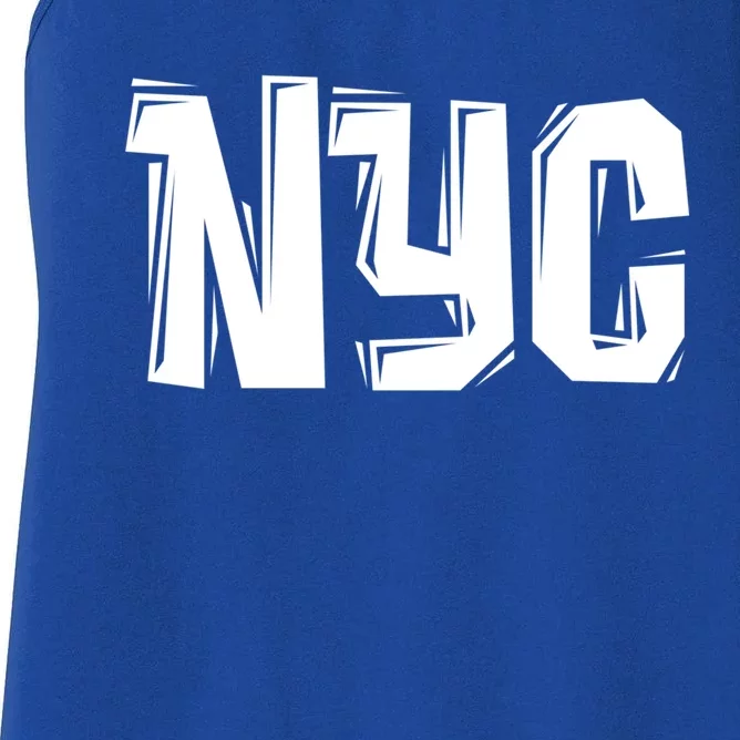 Nyc Great Gift Cool Hooded Gift College New York City Women's Racerback Tank