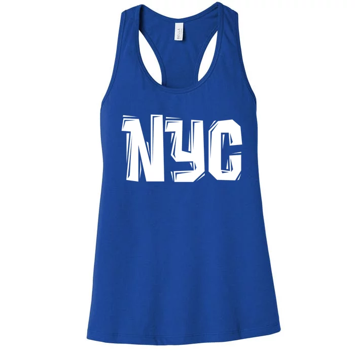 Nyc Great Gift Cool Hooded Gift College New York City Women's Racerback Tank