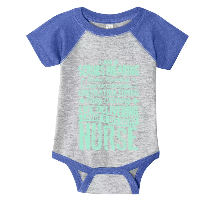 Nurse Gifgift Graduating School Rn Labor Delivery Nurse Gift Infant Baby Jersey Bodysuit