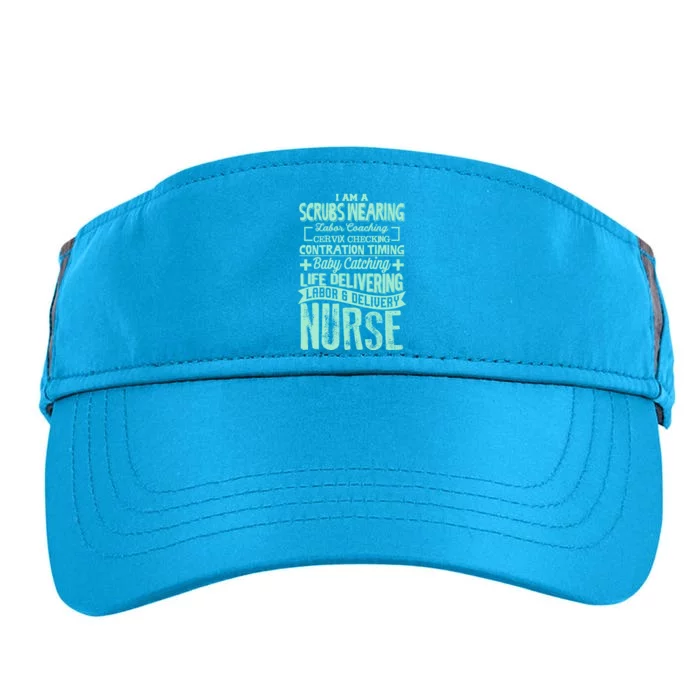 Nurse Gifgift Graduating School Rn Labor Delivery Nurse Gift Adult Drive Performance Visor