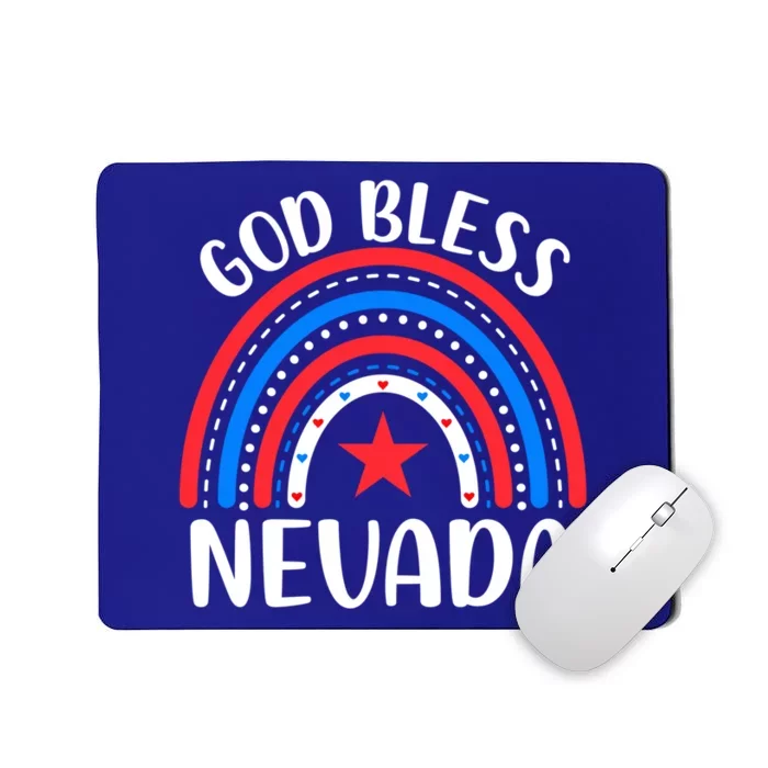 Nevada Great Gift I Love Nevada Usa Funny Gift Mousepad