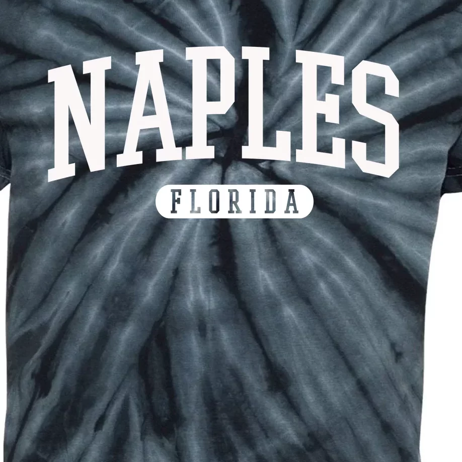 Naples Great Gift Cool Gift College University Florida Usa Kids Tie-Dye T-Shirt