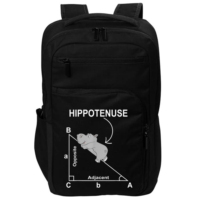 Nerd Geometry Hippotenuse Hypotenuse Funny Impact Tech Backpack