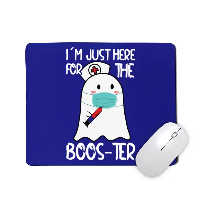 Nurse Ghost I Will Stab You Halloween Just Here For The Boos Cute Gift Mousepad