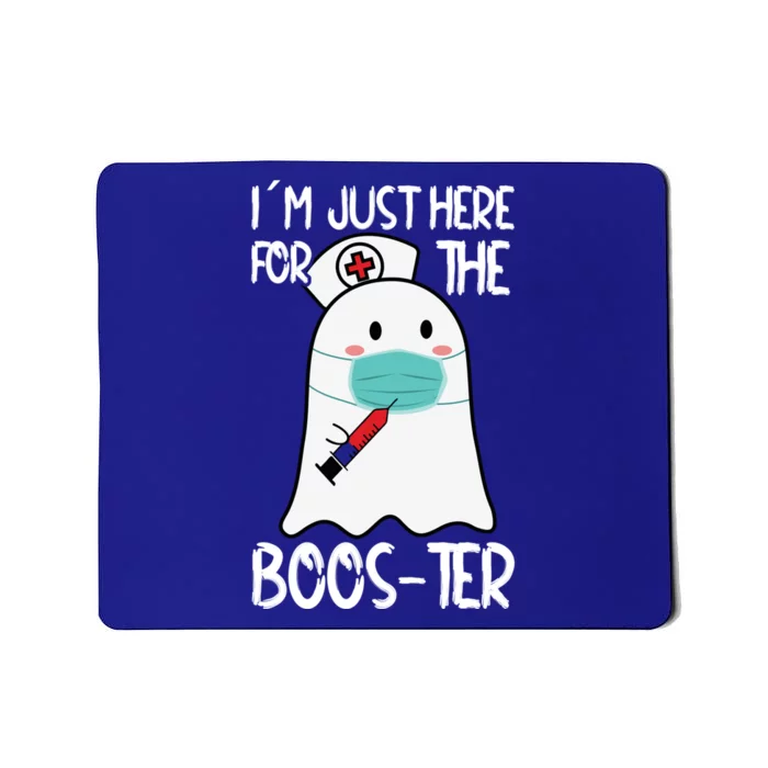 Nurse Ghost I Will Stab You Halloween Just Here For The Boos Cute Gift Mousepad