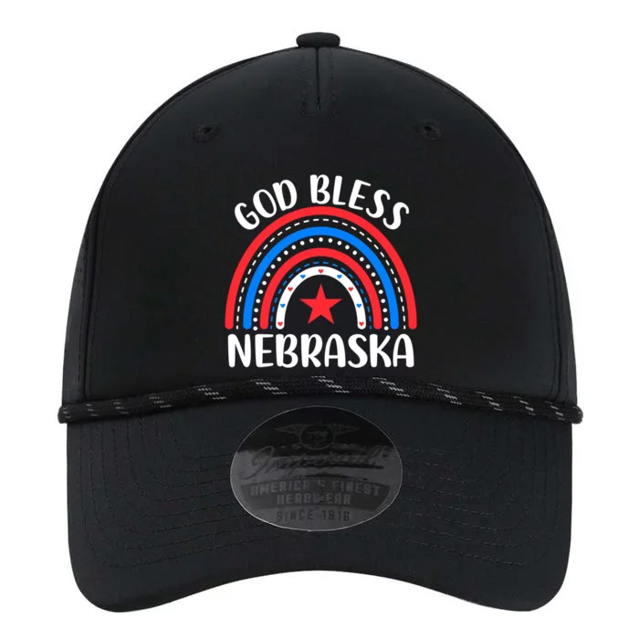 Nebraska Gift I Love Nebraska Usa Gift Performance The Dyno Cap