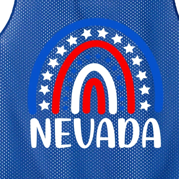 Nevada Gift I Love Nevada Usa Cute Gift Mesh Reversible Basketball Jersey Tank