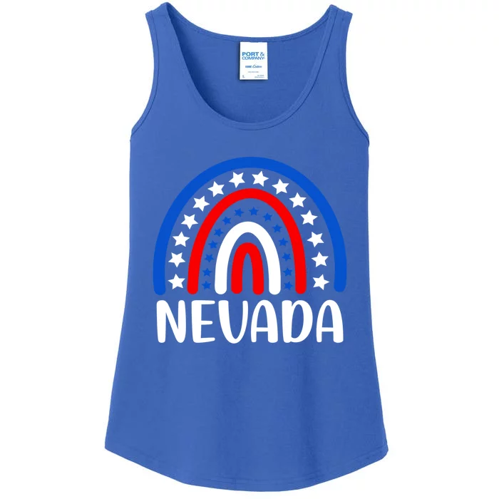 Nevada Gift I Love Nevada Usa Cool Gift Ladies Essential Tank