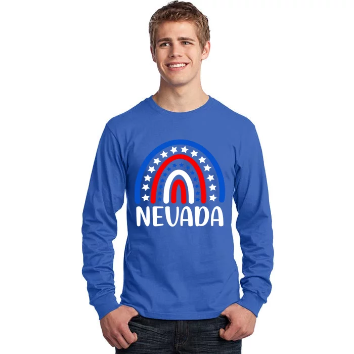 Nevada Gift I Love Nevada Usa Great Gift Tall Long Sleeve T-Shirt