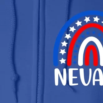 Nevada Gift I Love Nevada Usa Great Gift Full Zip Hoodie