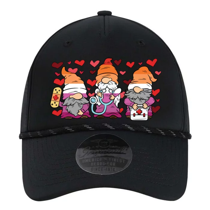 Nurse Gnome Lesbian LgbtQ Pride Rn Lpn Nursing Student Gift Performance The Dyno Cap