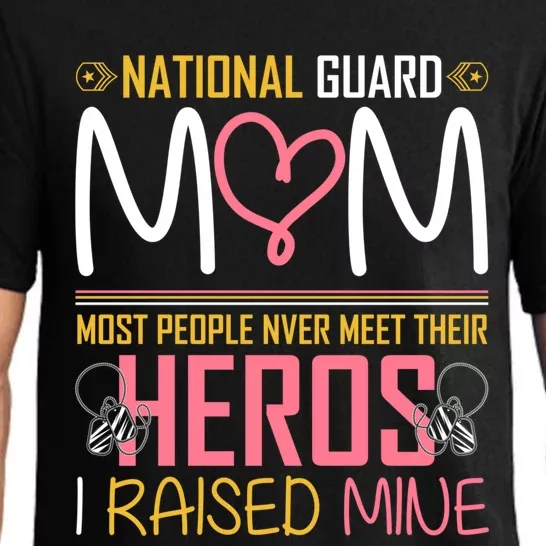 National Guard Mom Army Military Family Heroes Patriot Gift Pajama Set