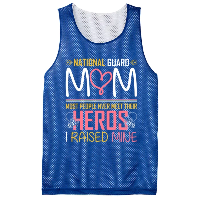 National Guard Mom Army Military Family Heroes Patriot Gift Mesh Reversible Basketball Jersey Tank