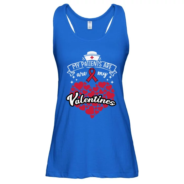 Nurse Gift My Patients Are My Valentines Funny Present Gift Ladies Essential Flowy Tank