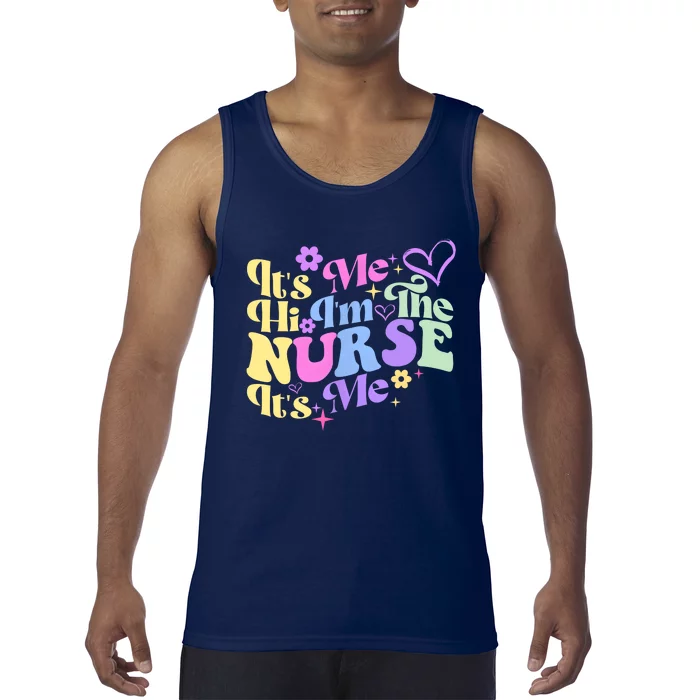 Nurse Gifts Nurse Week Gifts Cute Nurse Vintage Retro Tank Top