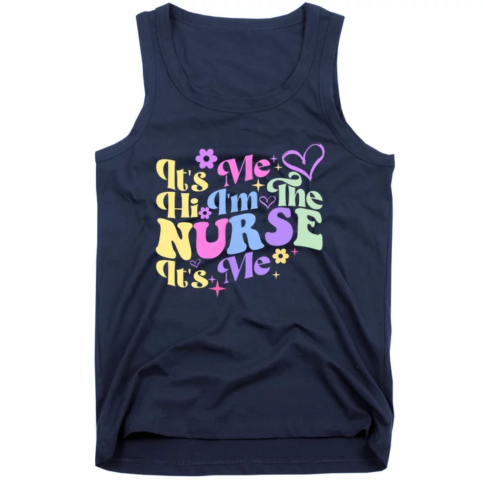 Nurse Gifts Nurse Week Gifts Cute Nurse Vintage Retro Tank Top