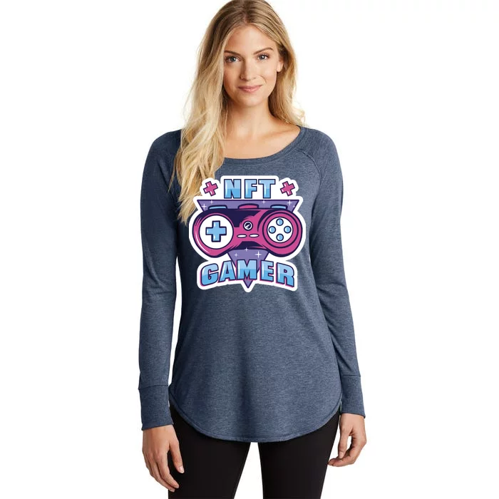 NFT Gamer Women's Perfect Tri Tunic Long Sleeve Shirt